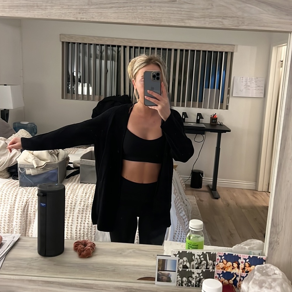 Black Zara cardigan